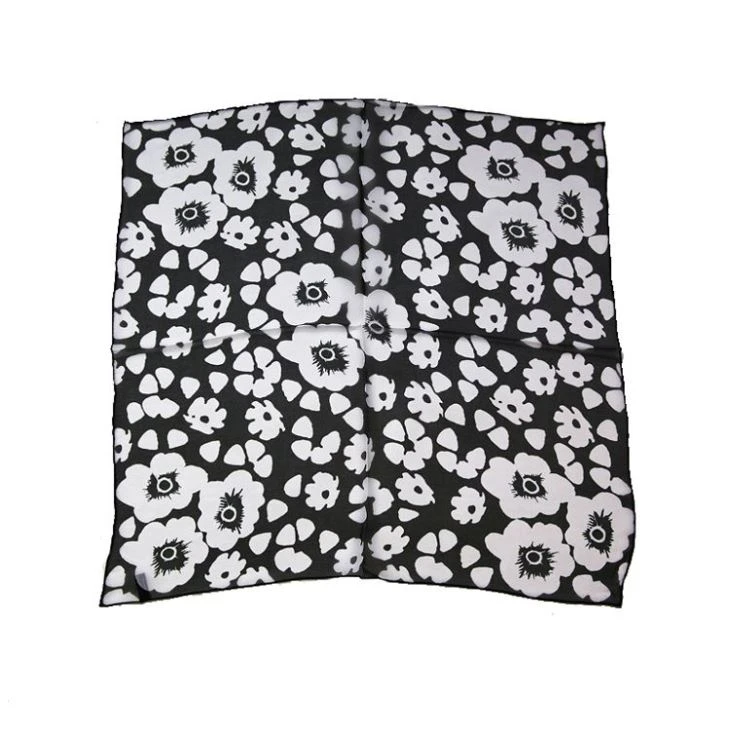 Digital Printing Polyester Chiffon Scarf
